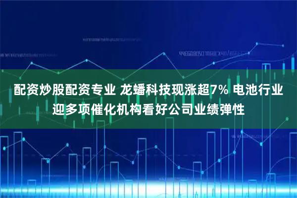 配资炒股配资专业 龙蟠科技现涨超7% 电池行业迎多项催化机构看好公司业绩弹性